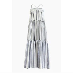 J. Crew chambray maxi coverup